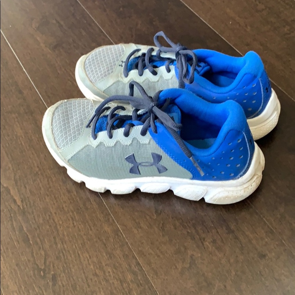 Little boys under armor sneakers